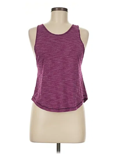 Pre-owned Lululemon Athletica Active Tank Top In Purple
