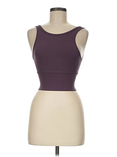 Pre-owned Lululemon Athletica Active Tank Top In Purple