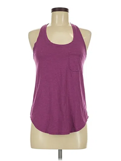 Pre-owned Lululemon Athletica Active Tank Top In Purple
