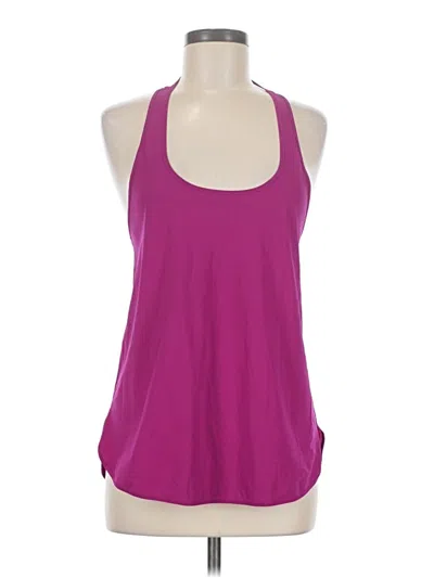 Pre-owned Lululemon Athletica Active Tank Top In Purple