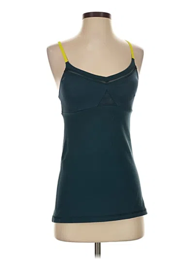 Pre-owned Lululemon Athletica Active Tank Top In Teal