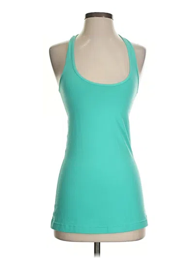 Pre-owned Lululemon Athletica Active Tank Top In Teal