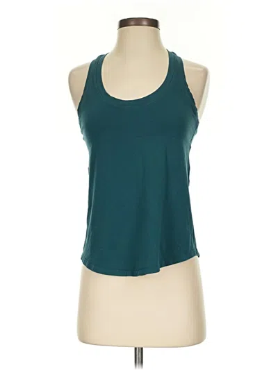 Pre-owned Lululemon Athletica Active Tank Top In Teal