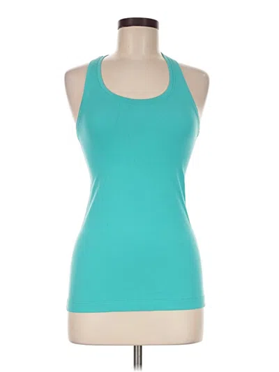 Pre-owned Lululemon Athletica Active Tank Top In Teal