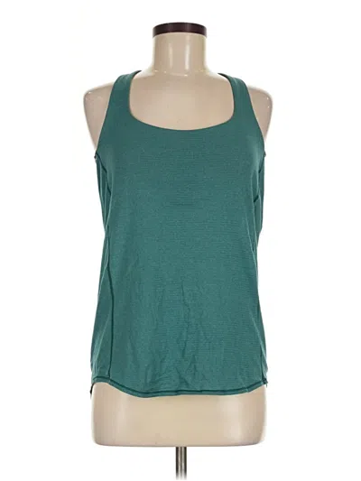 Pre-owned Lululemon Athletica Active Tank Top In Teal