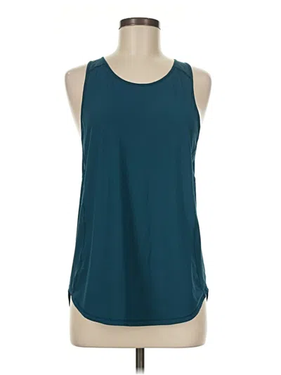 Pre-owned Lululemon Athletica Active Tank Top In Teal