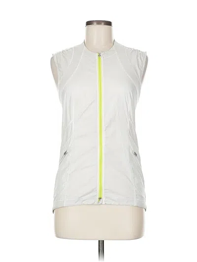 Pre-owned Lululemon Athletica Active Tank Top In White
