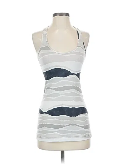 Pre-owned Lululemon Athletica Active Tank Top In White