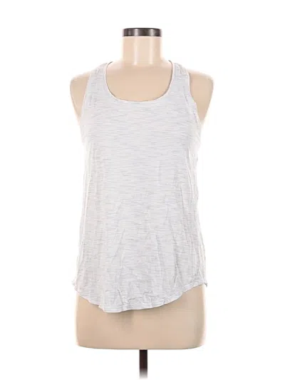 Pre-owned Lululemon Athletica Active Tank Top In White