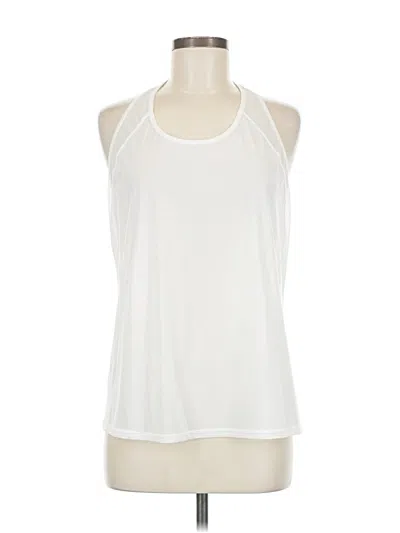 Pre-owned Lululemon Athletica Active Tank Top In White