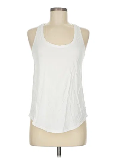 Pre-owned Lululemon Athletica Active Tank Top In White