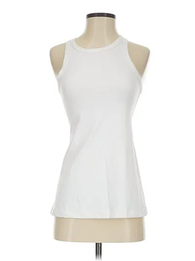 Pre-owned Lululemon Athletica Active Tank Top In White