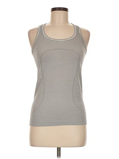 Pre-owned Lululemon Athletica Active Tank Top In White