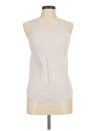 Pre-owned Lululemon Athletica Active Tank Top In White