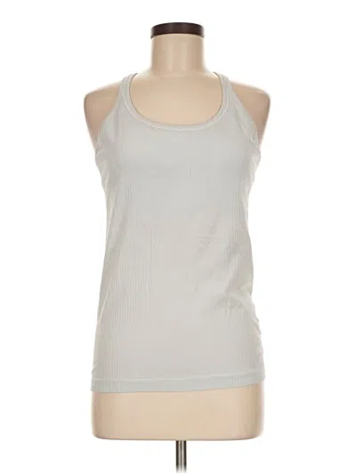 Pre-owned Lululemon Athletica Active Tank Top In White