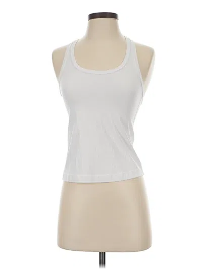 Pre-owned Lululemon Athletica Active Tank Top In White