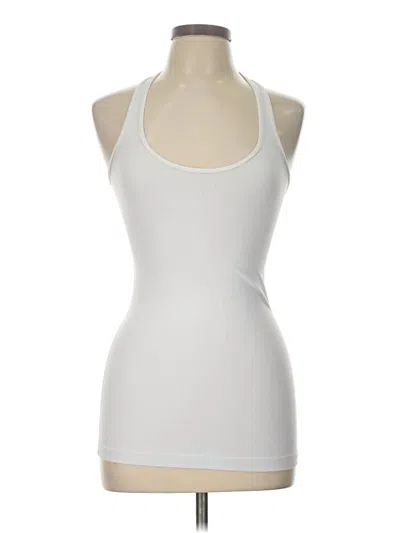 Pre-owned Lululemon Athletica Active Tank Top In White