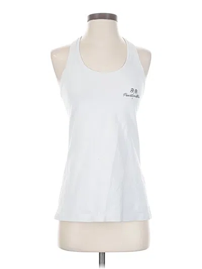 Pre-owned Lululemon Athletica Active Tank Top In White