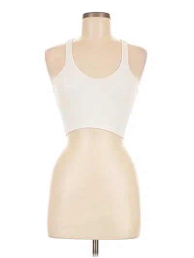 Pre-owned Lululemon Athletica Active Tank Top In White