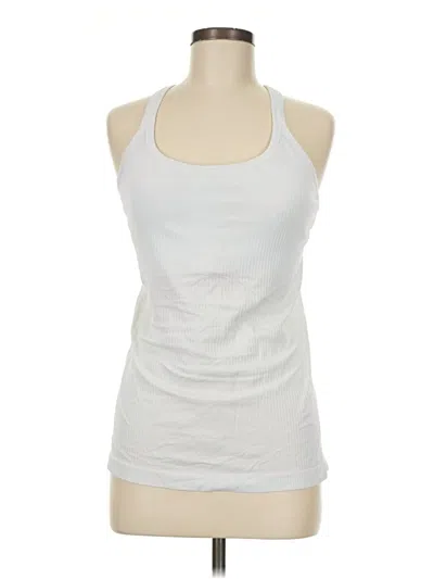 Pre-owned Lululemon Athletica Active Tank Top In White