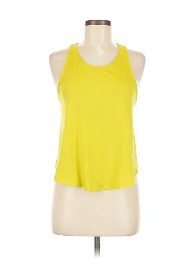Pre-owned Lululemon Athletica Active Tank Top In Yellow