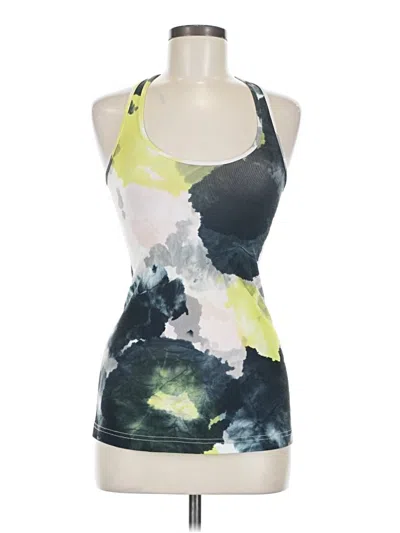 Pre-owned Lululemon Athletica Active Tank Top In Yellow