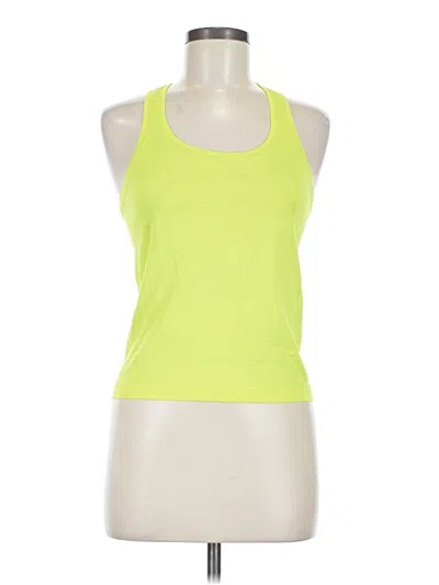Pre-owned Lululemon Athletica Active Tank Top In Yellow