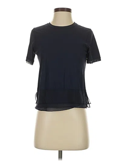 Pre-owned Lululemon Athletica Active T-shirt In Black
