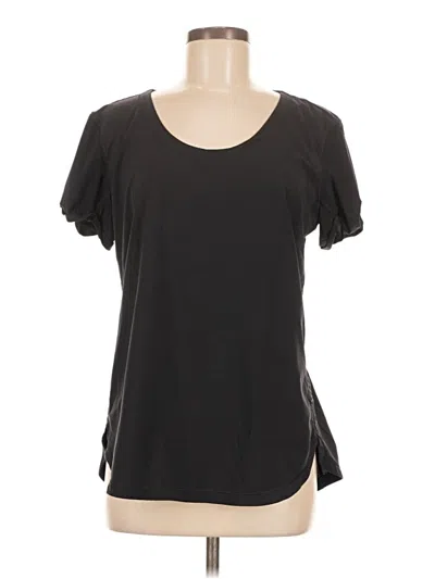 Pre-owned Lululemon Athletica Active T-shirt In Black