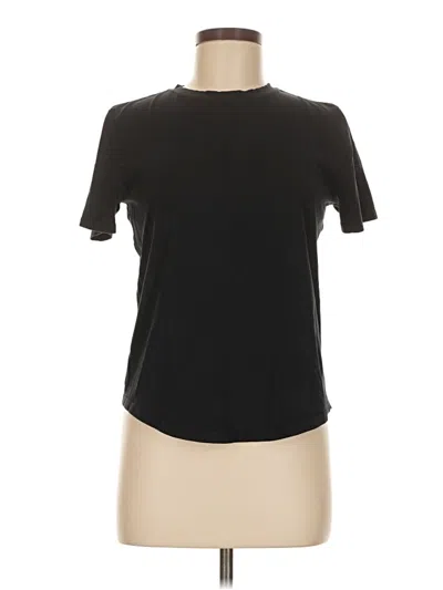 Pre-owned Lululemon Athletica Active T-shirt In Black