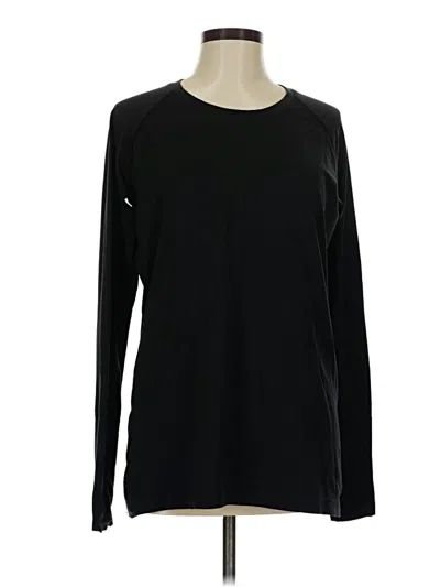 Pre-owned Lululemon Athletica Active T-shirt In Black
