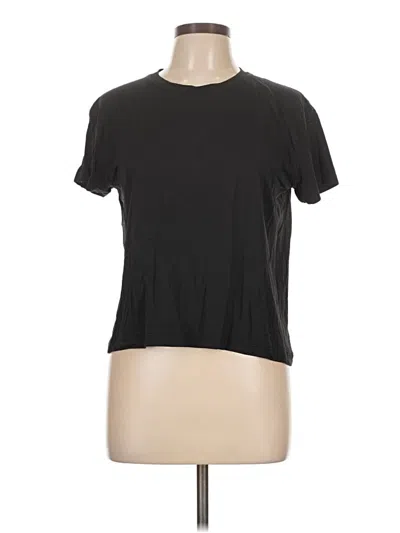 Pre-owned Lululemon Athletica Active T-shirt In Black