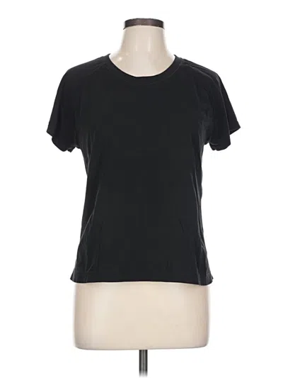 Pre-owned Lululemon Athletica Active T-shirt In Black