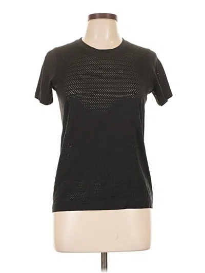 Pre-owned Lululemon Athletica Active T-shirt In Black