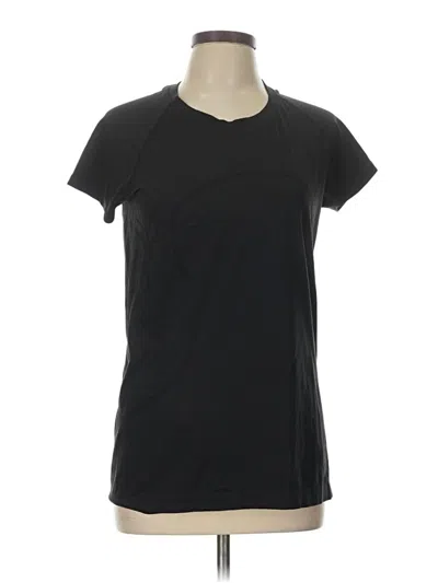 Pre-owned Lululemon Athletica Active T-shirt In Black
