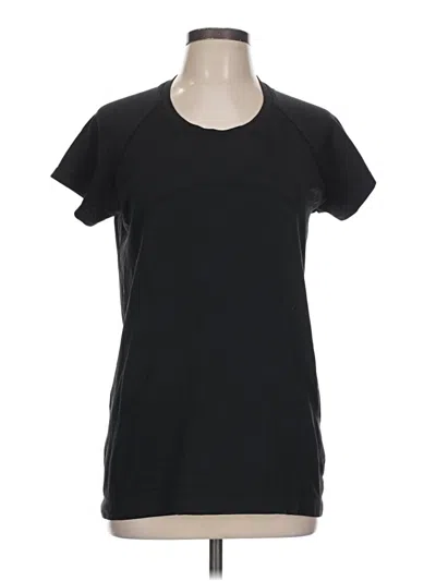 Pre-owned Lululemon Athletica Active T-shirt In Black