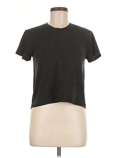 Pre-owned Lululemon Athletica Active T-shirt In Black