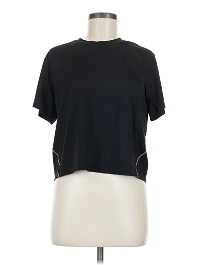 Pre-owned Lululemon Athletica Active T-shirt In Black