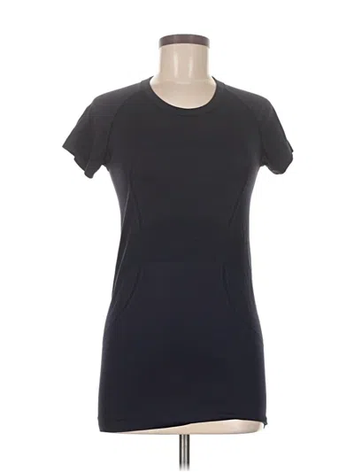 Pre-owned Lululemon Athletica Active T-shirt In Black