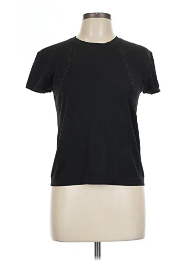 Pre-owned Lululemon Athletica Active T-shirt In Black