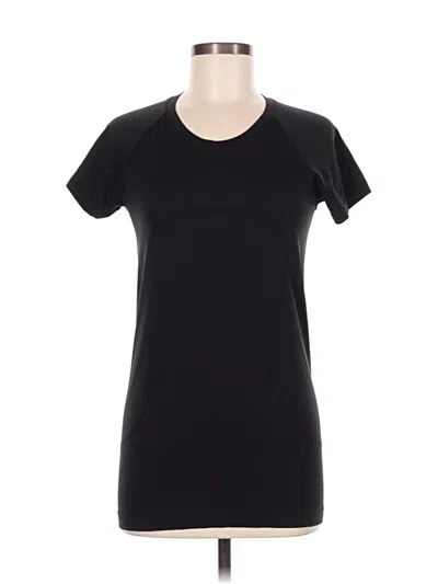 Pre-owned Lululemon Athletica Active T-shirt In Black