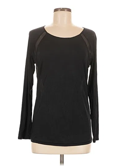 Pre-owned Lululemon Athletica Active T-shirt In Black