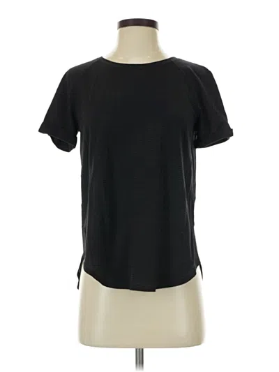 Pre-owned Lululemon Athletica Active T-shirt In Black