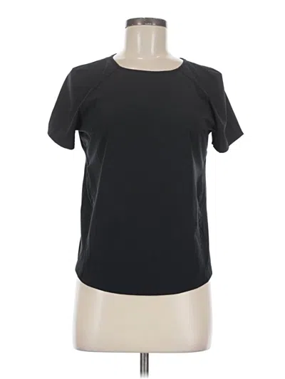 Pre-owned Lululemon Athletica Active T-shirt In Black
