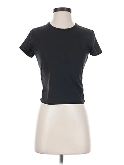 Pre-owned Lululemon Athletica Active T-shirt In Black