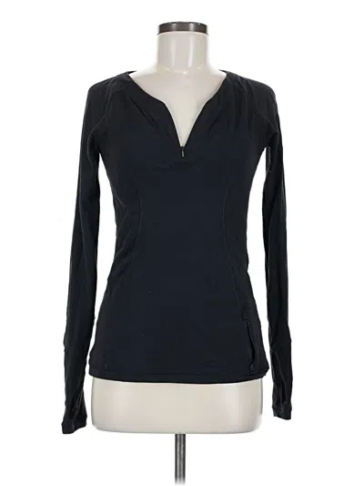 Pre-owned Lululemon Athletica Active T-shirt In Black