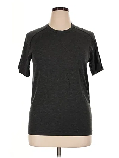 Pre-owned Lululemon Athletica Active T-shirt In Black