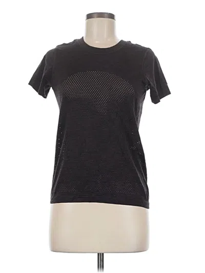 Pre-owned Lululemon Athletica Active T-shirt In Black