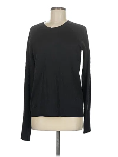 Pre-owned Lululemon Athletica Active T-shirt In Black