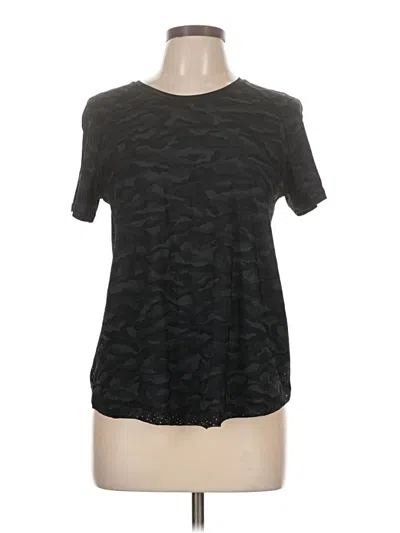 Pre-owned Lululemon Athletica Active T-shirt In Black